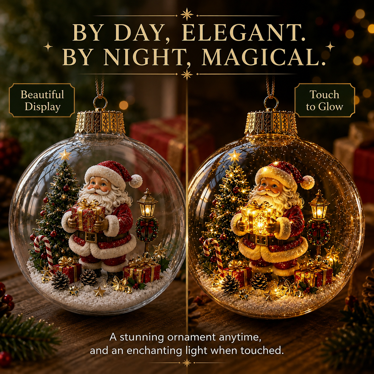 🔥 LIMITED-TIME 50% OFF — ✨🎄 Magical Light-Up Christmas Ornament
