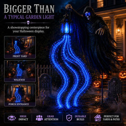 🎁Today 50% OFF🎁💀Halloween Soul Harvester Animated Garden Light