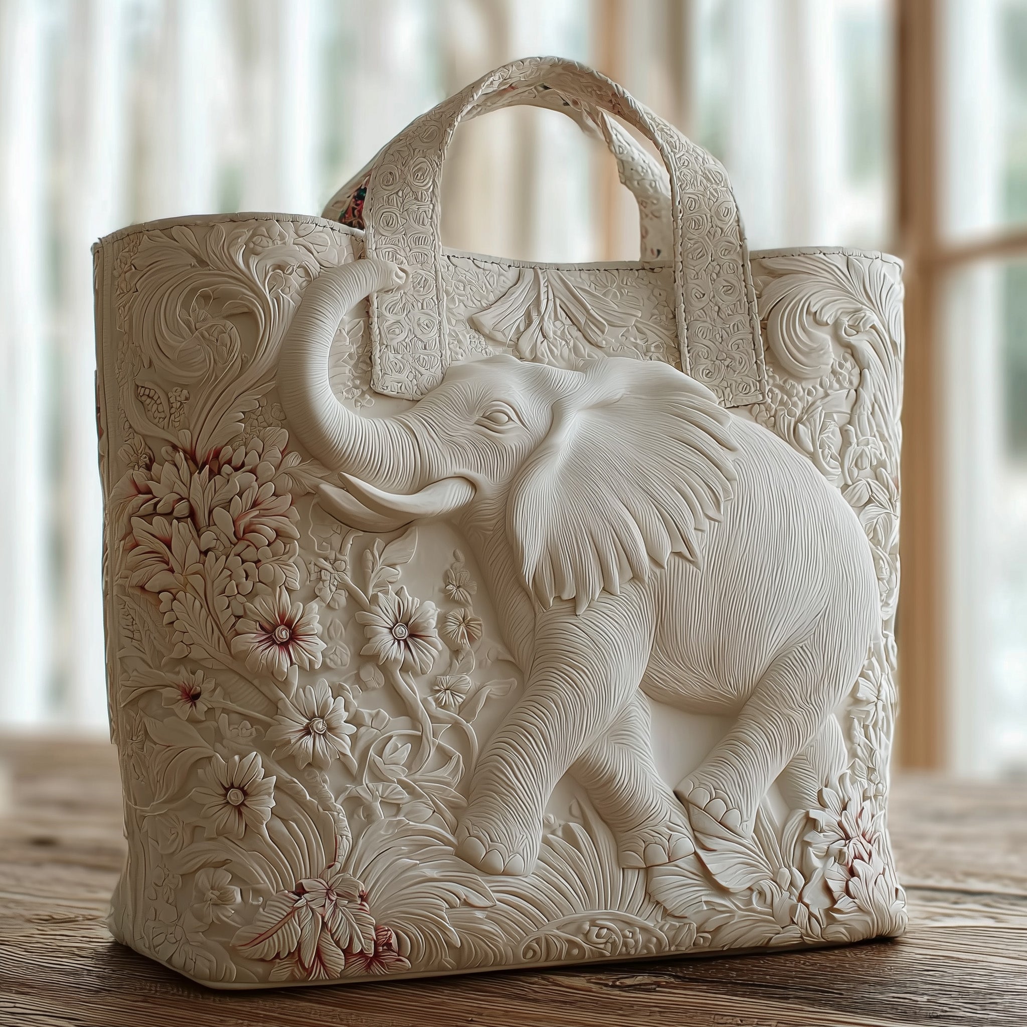 Elephant Quilted Tote Bag GFTOMA2304
