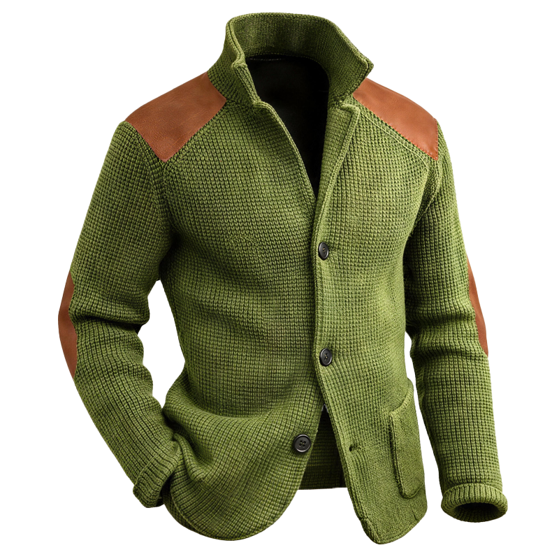 ⏰Promotion 50% OFF -Men’s Vintage Wool Knit Jacket