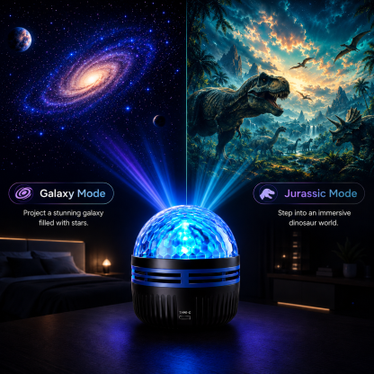 🌌5DMini Galaxy Star Projector🧸