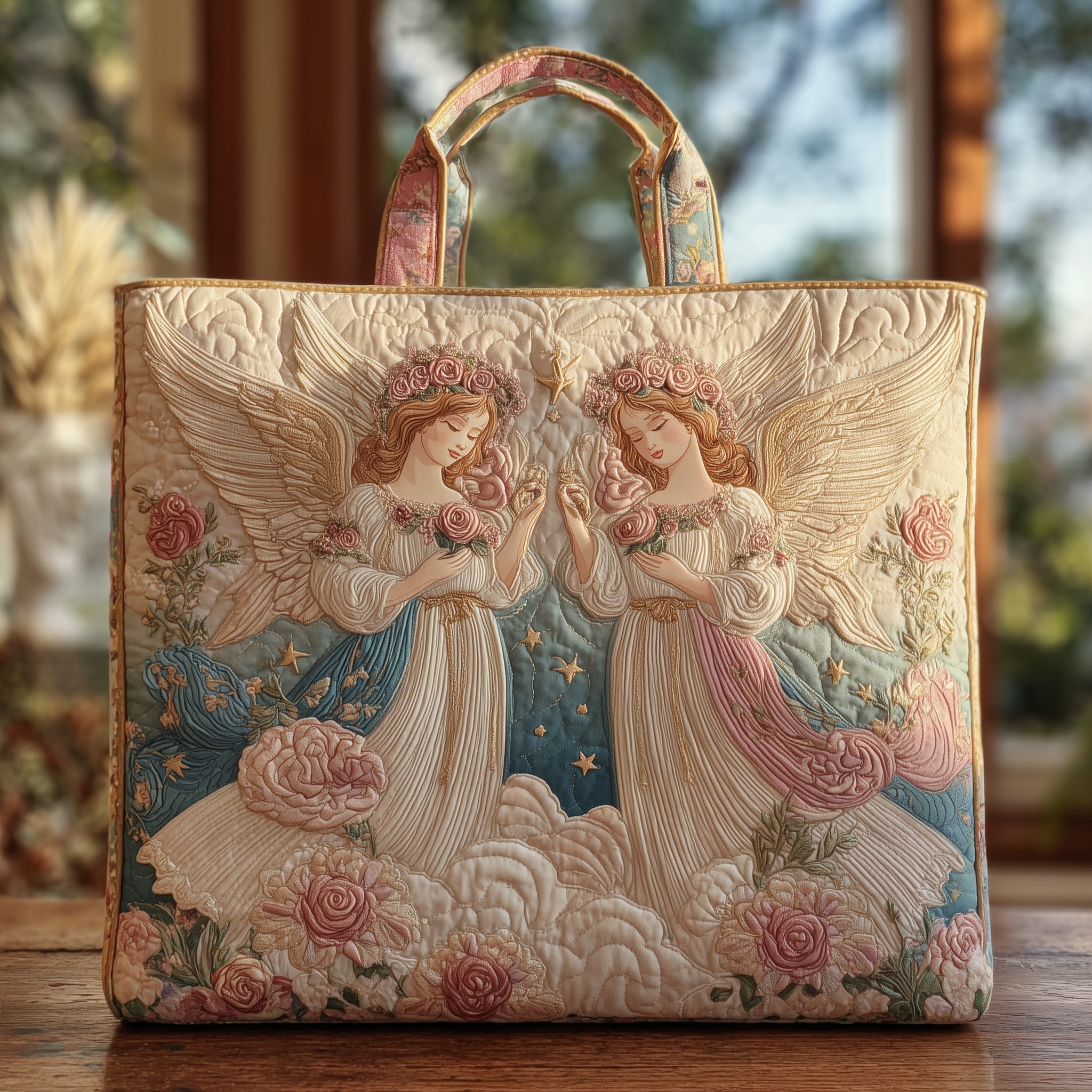 Heavenly Angels Quilted Tote Bag GFTOMA2795