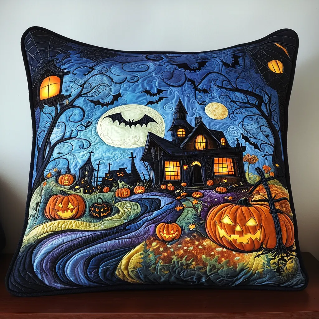 Quilted Pillow Case001