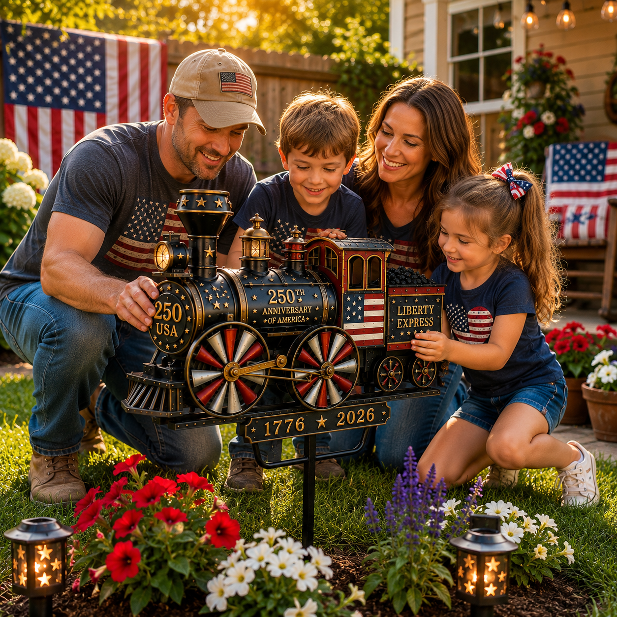 🔥Limited time 55% OFF🔥🚂2026 America 250th Anniversary Outdoor Patriotic Yard Decor