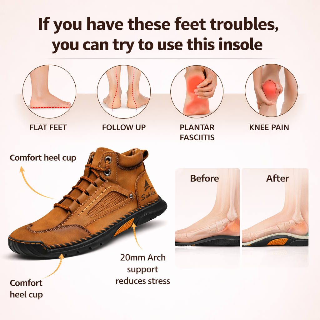 Men’s Comfort Leather Boots