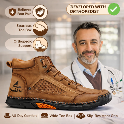 Men’s Comfort Leather Boots