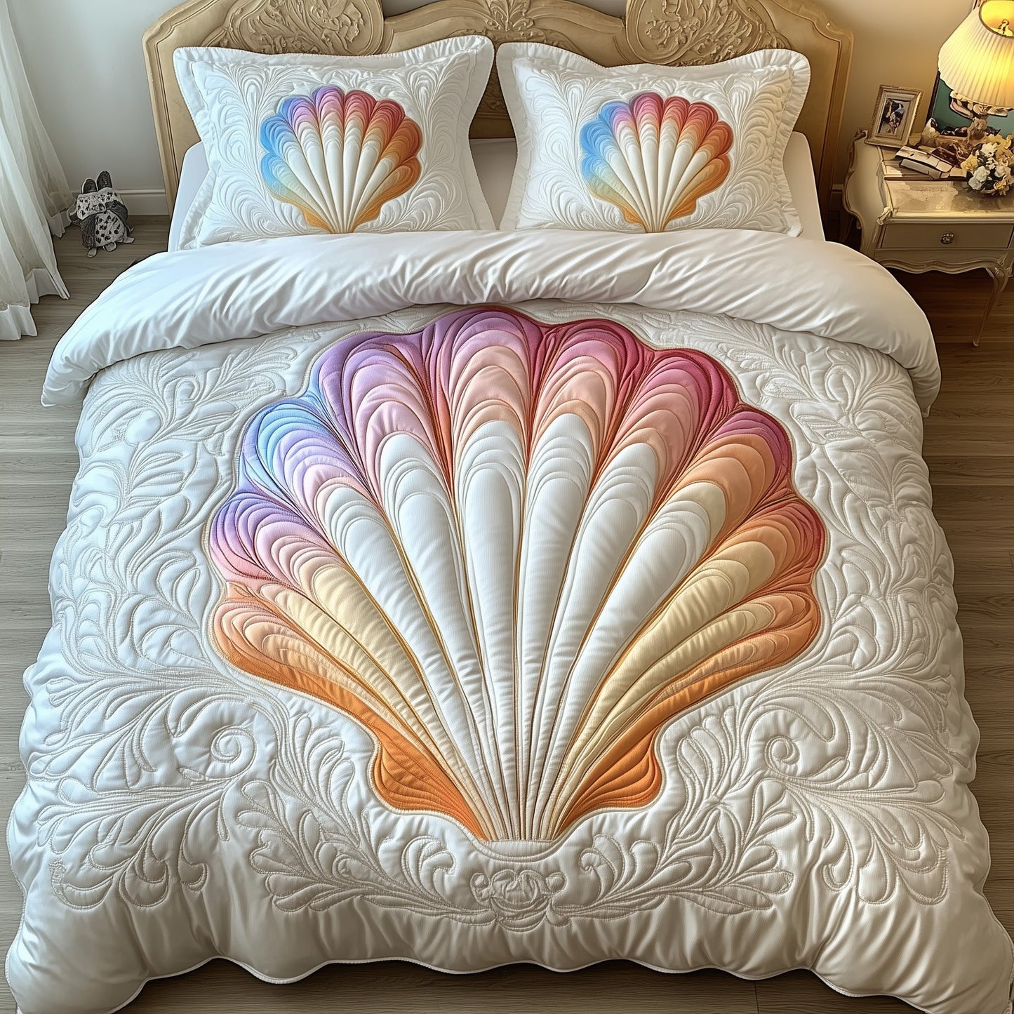 Sea Breeze 3-PieceQuilted Bedding setGFTOTP8918