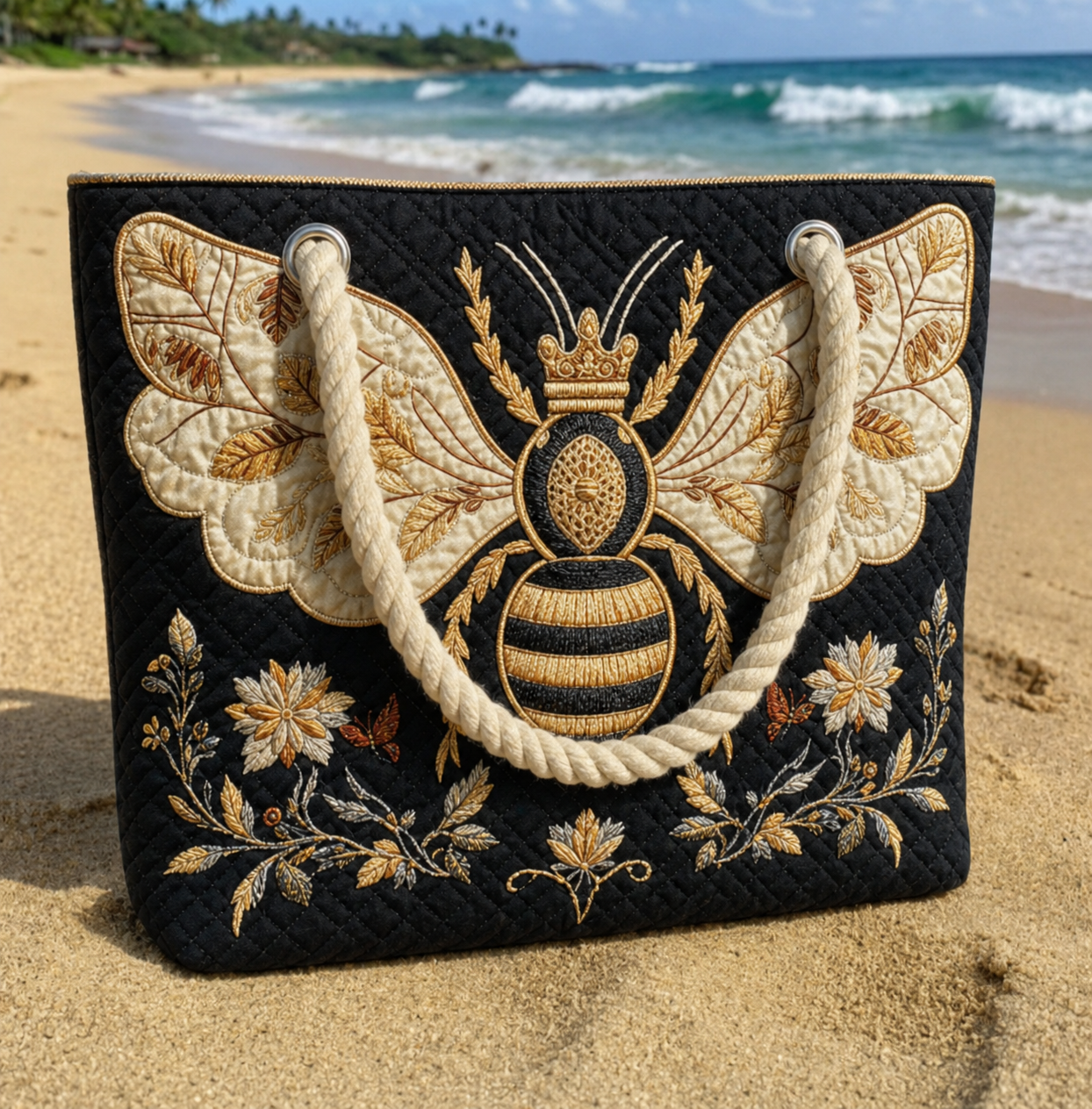 Paw Patch Quilted Beach Bag GFTOQA1636