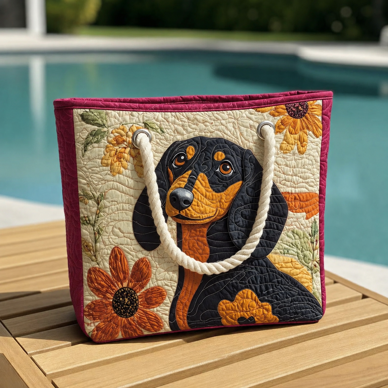 Paw Patch Quilted Beach Bag GFTOQA1637