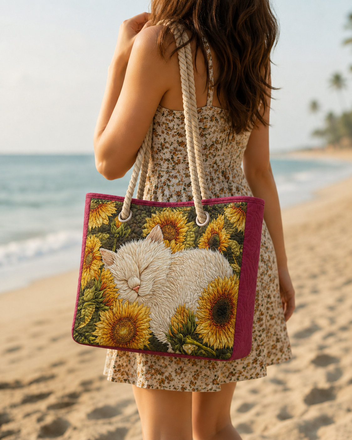 Paw Patch Quilted Beach Bag GFTOQA1639
