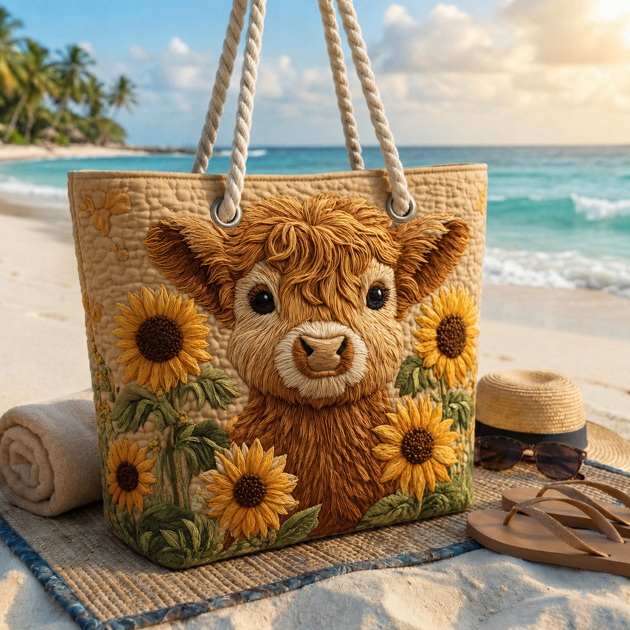 Paw Patch Quilted Beach Bag GFTOQA1640