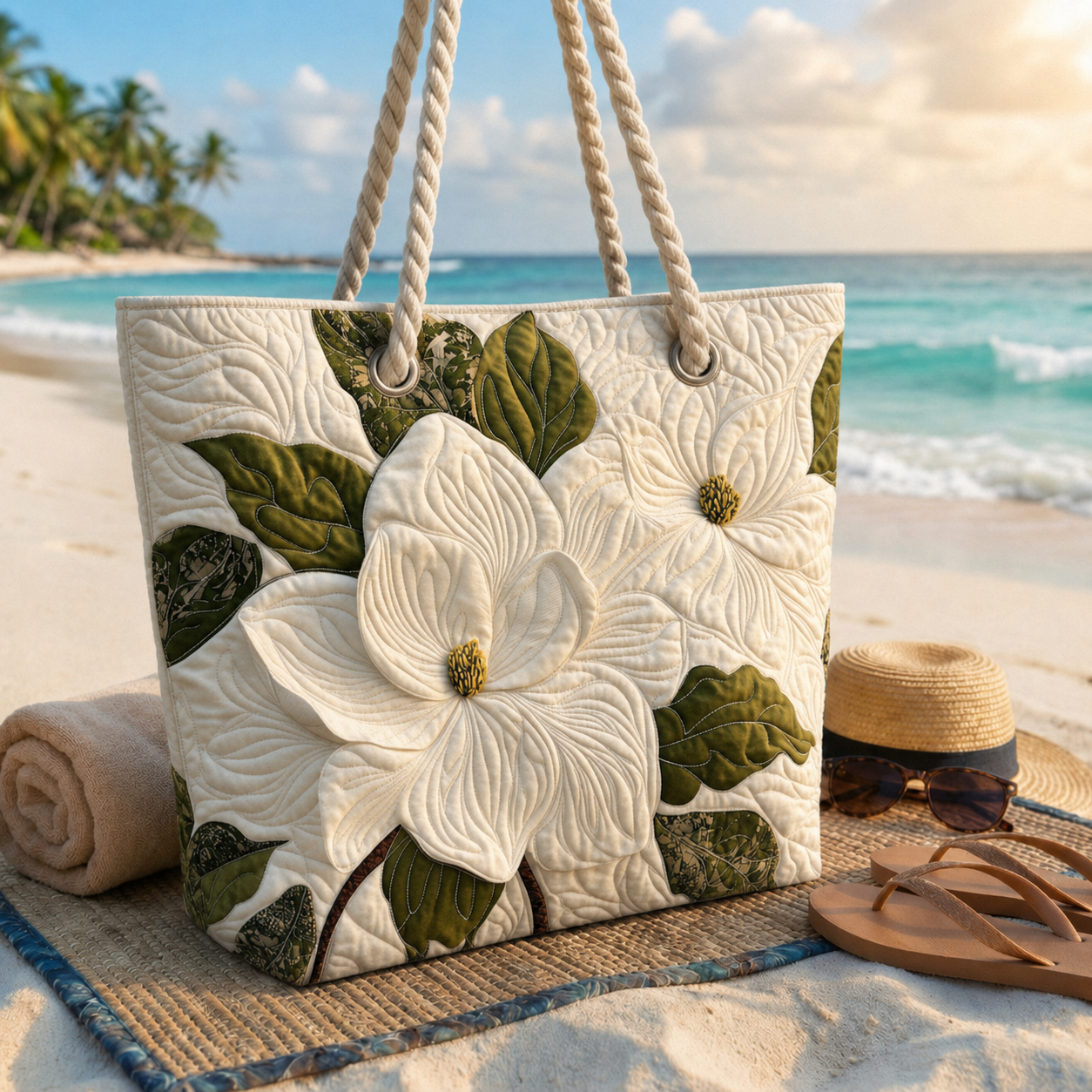 Paw Patch Quilted Beach Bag GFTOQA1641