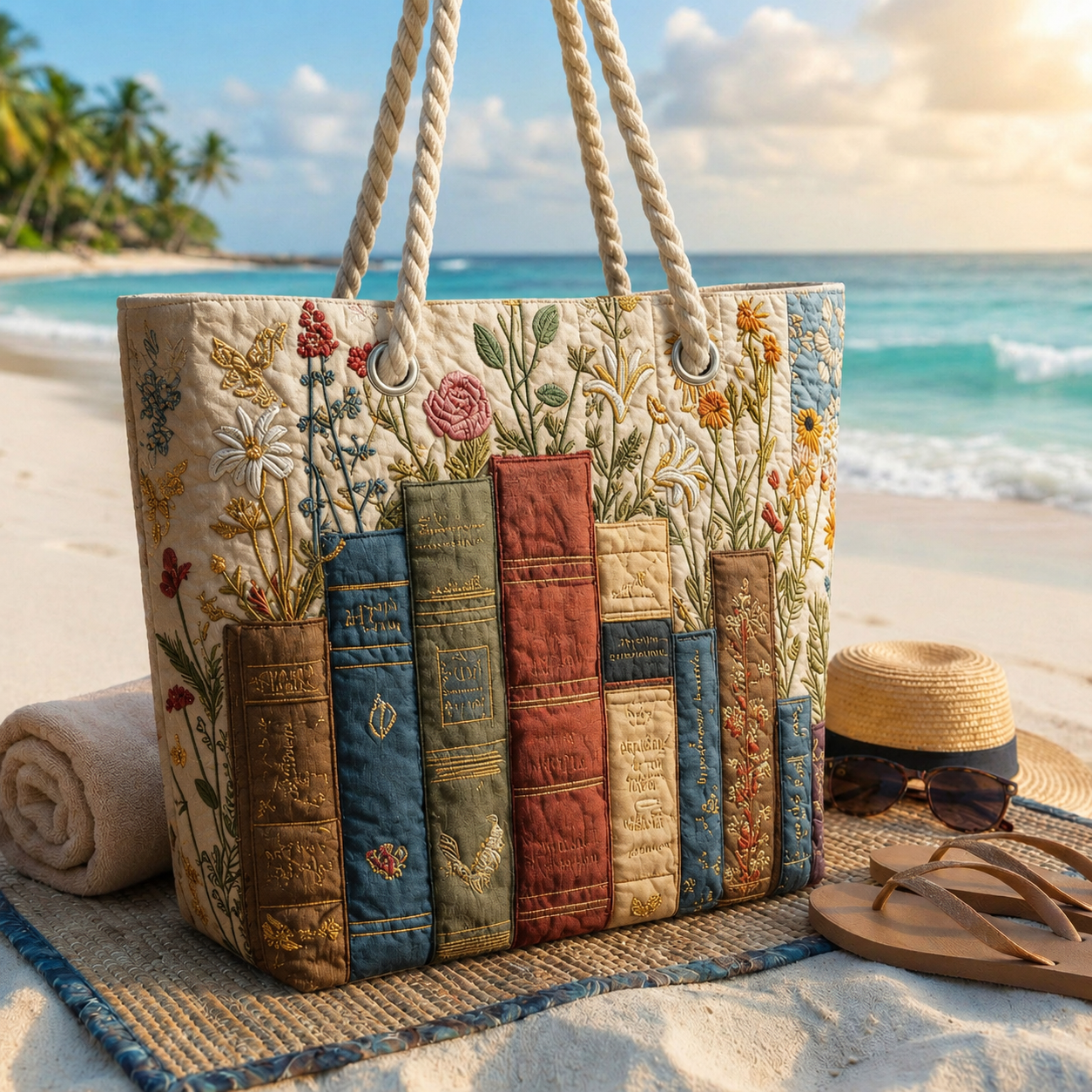Paw Patch Quilted Beach Bag GFTOQA1645