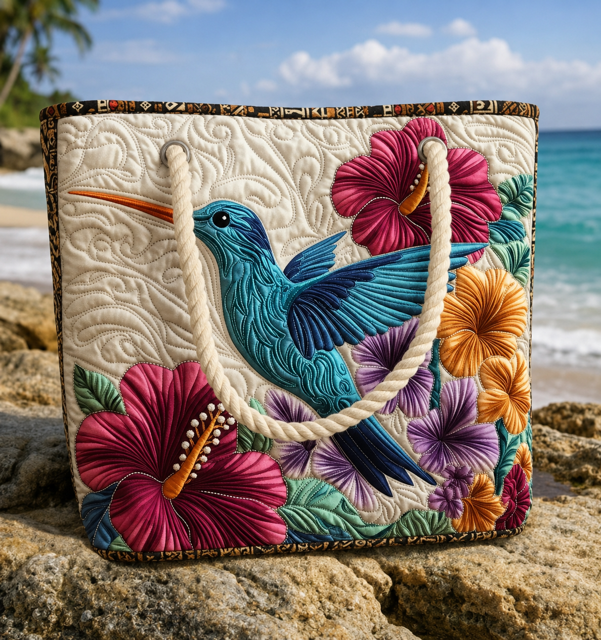 Paw Patch Quilted Beach Bag GFTOQA1648