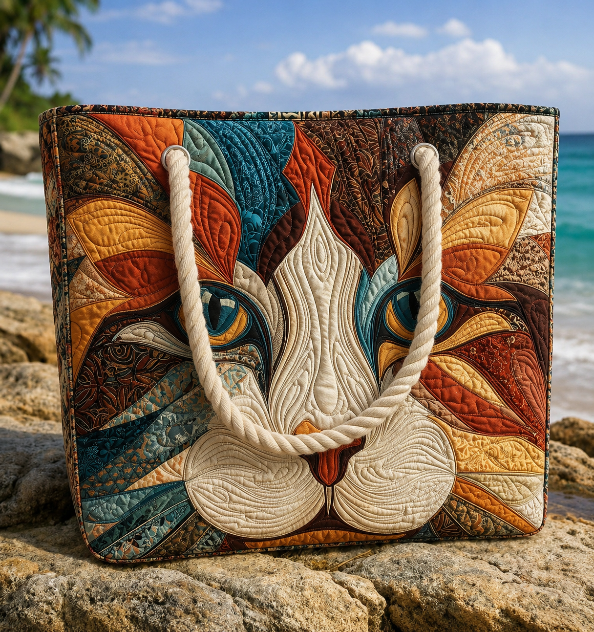Paw Patch Quilted Beach Bag GFTOQA1650