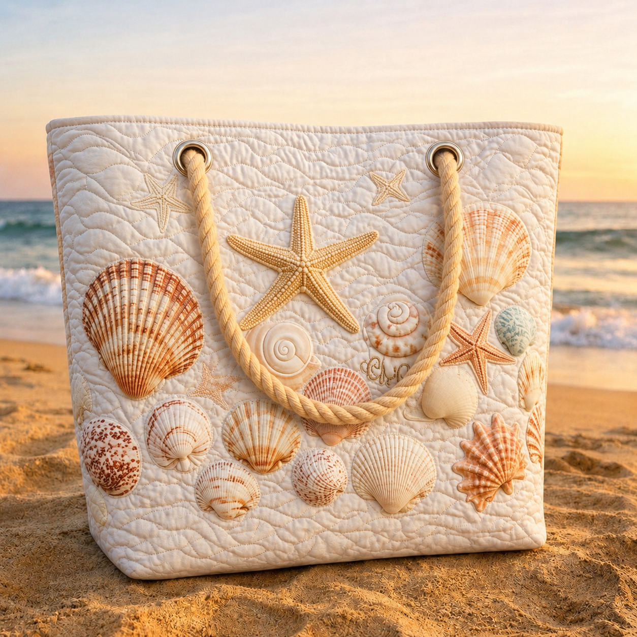 Paw Patch Quilted Beach Bag GFTOQA1654
