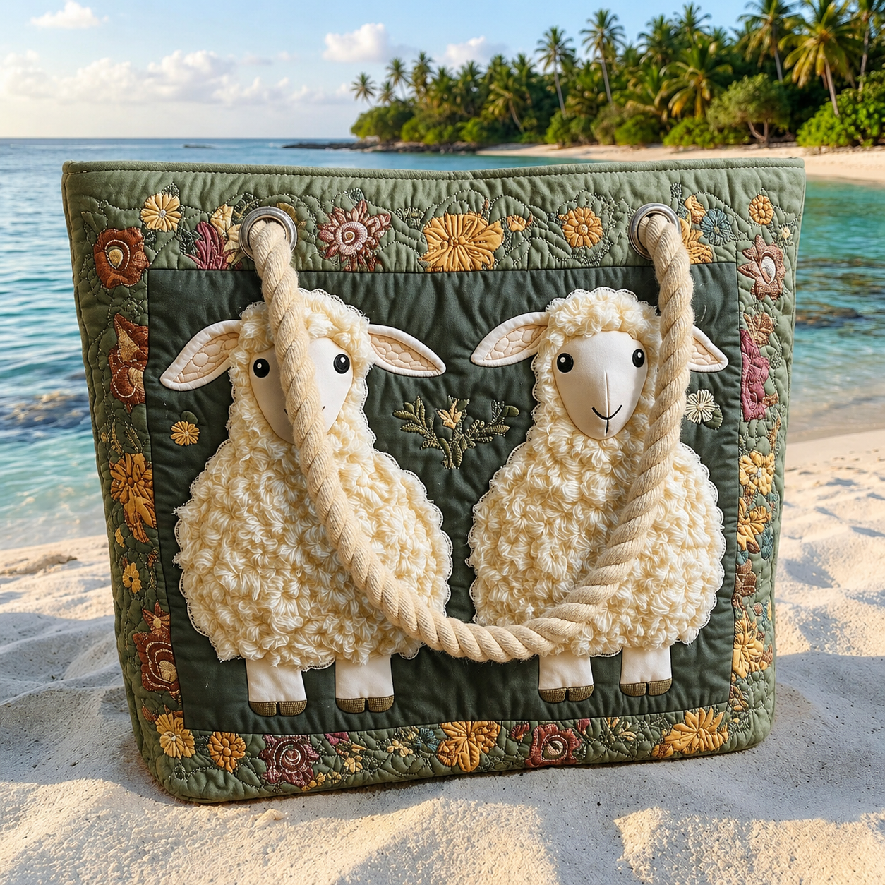 Paw Patch Quilted Beach Bag GFTOQA1668