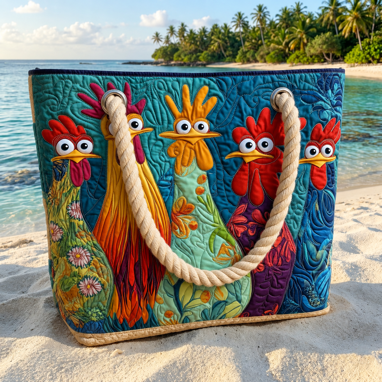 Paw Patch Quilted Beach Bag GFTOQA1667