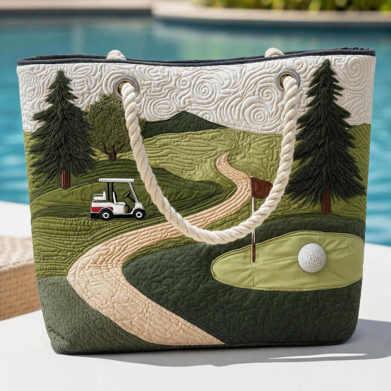 Paw Patch Quilted Beach Bag GFTOQA1671