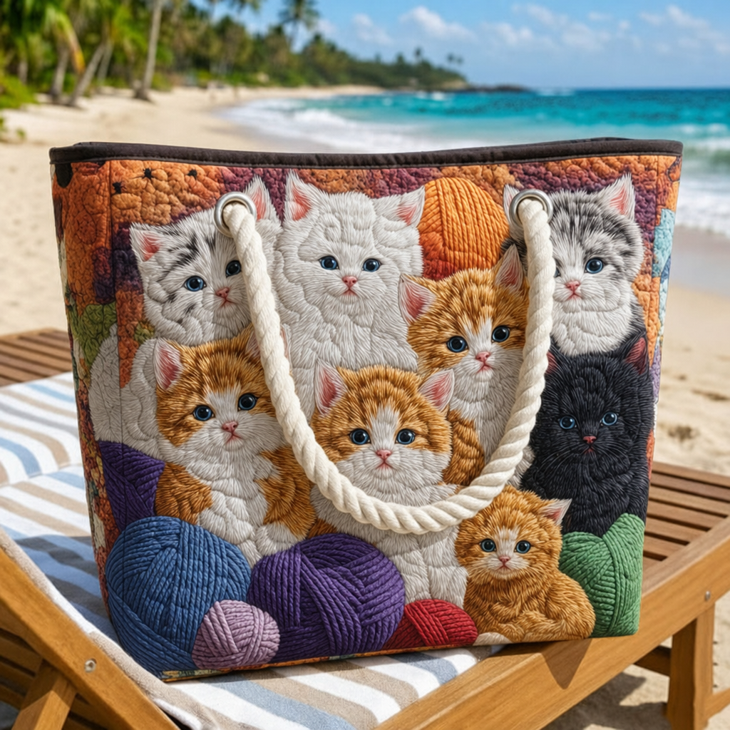 Paw Patch Quilted Beach Bag GFTOQA1675