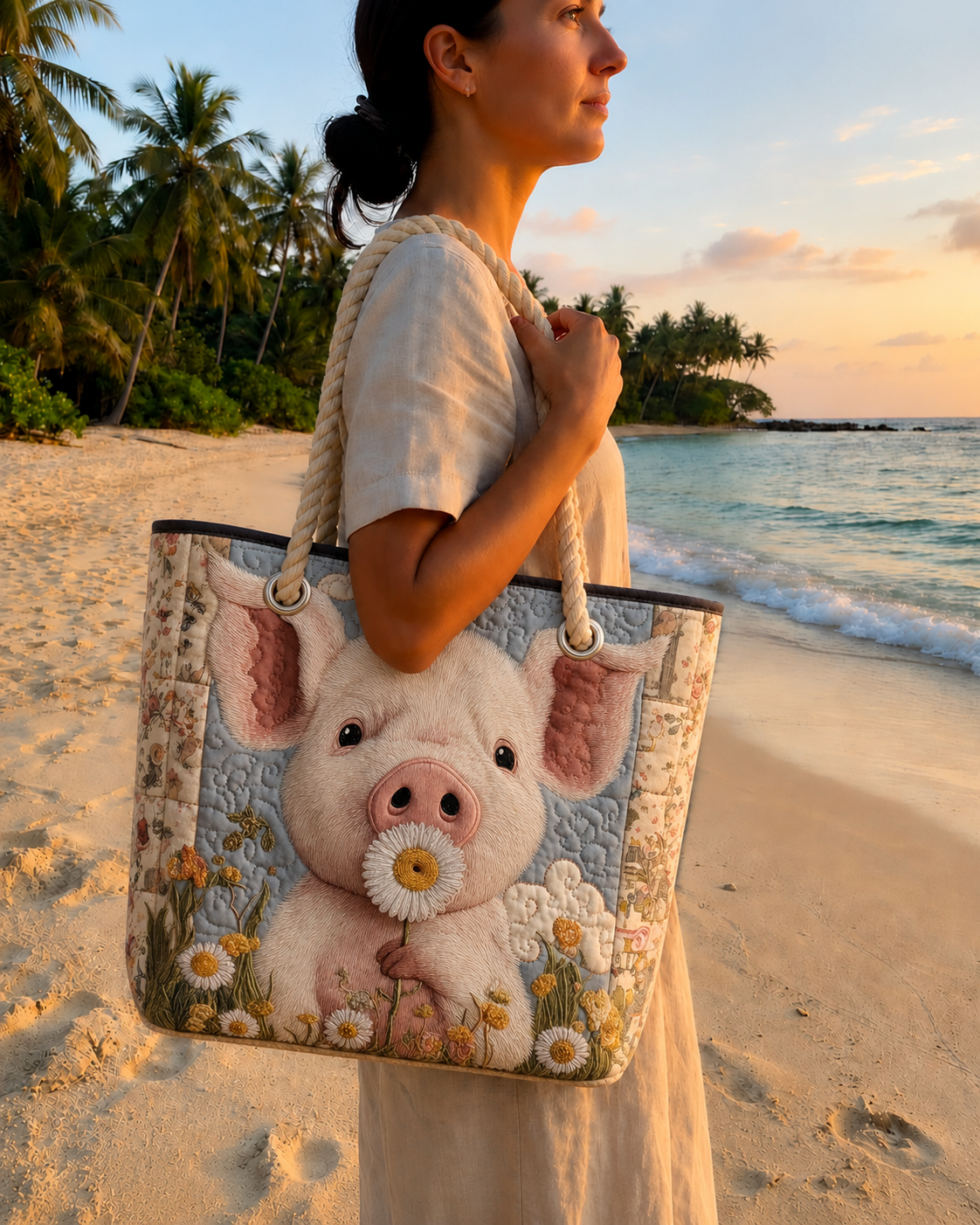 Paw Patch Quilted Beach Bag GFTOQA1674