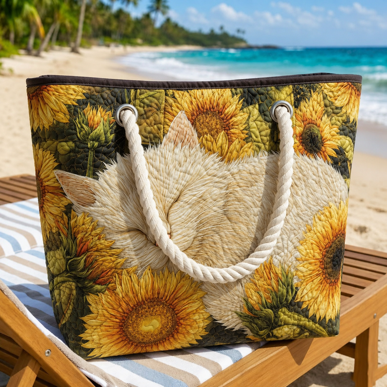 Paw Patch Quilted Beach Bag GFTOQA1677