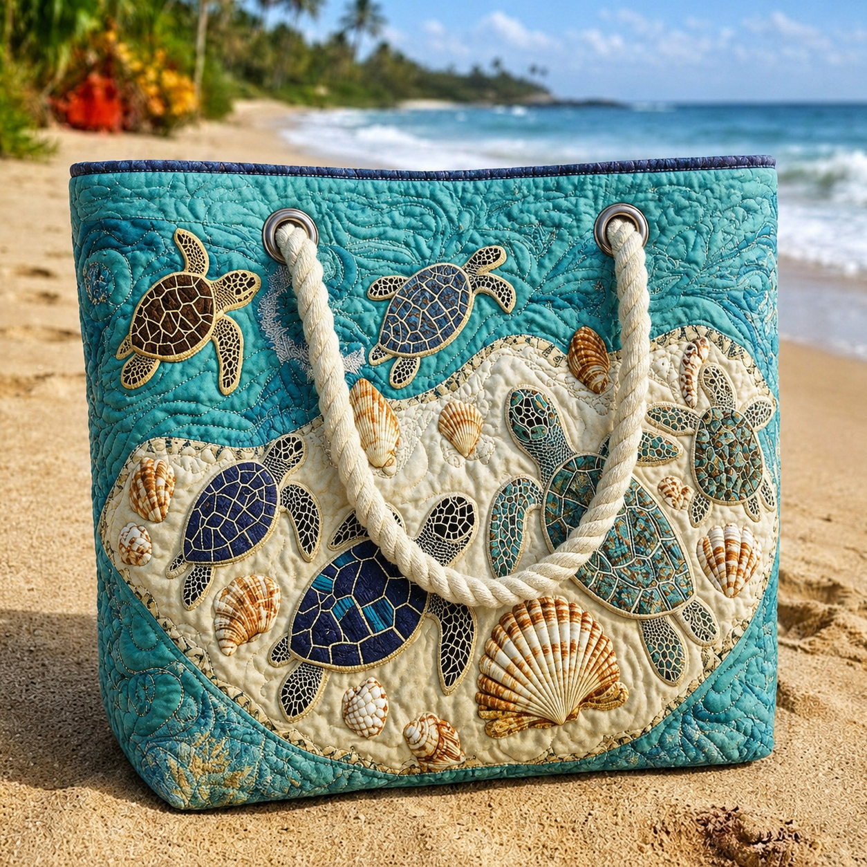 Paw Patch Quilted Beach Bag GFTOQA1679