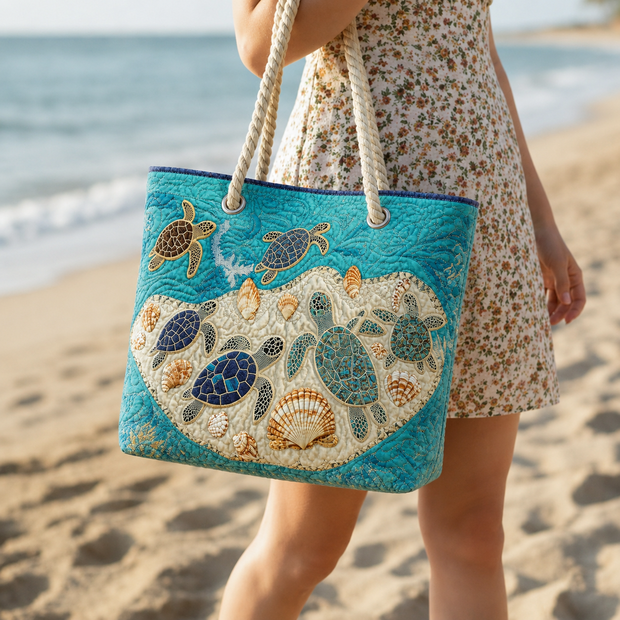 Paw Patch Quilted Beach Bag GFTOQA1679