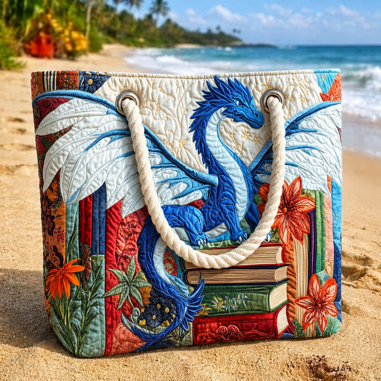 Paw Patch Quilted Beach Bag GFTOQA1681