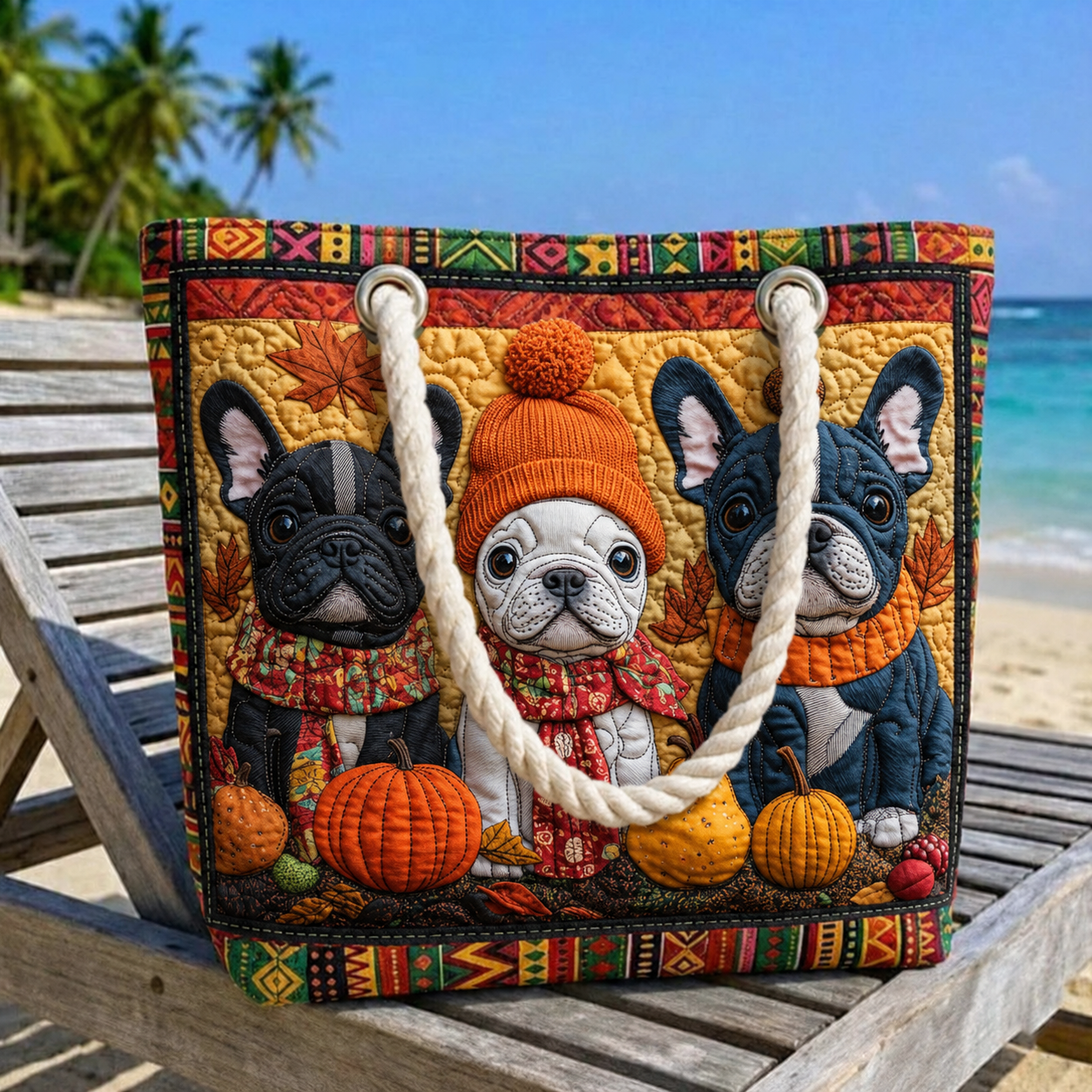 Paw Patch Quilted Beach Bag GFTOQA1682