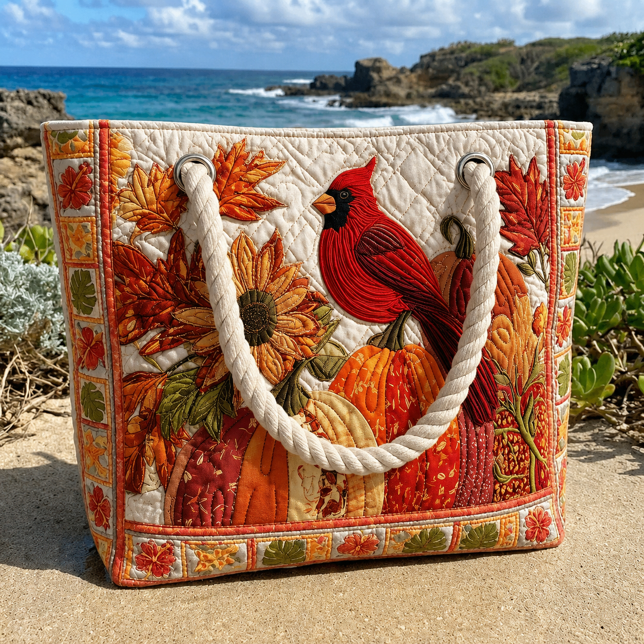 Paw Patch Quilted Beach Bag GFTOQA1686