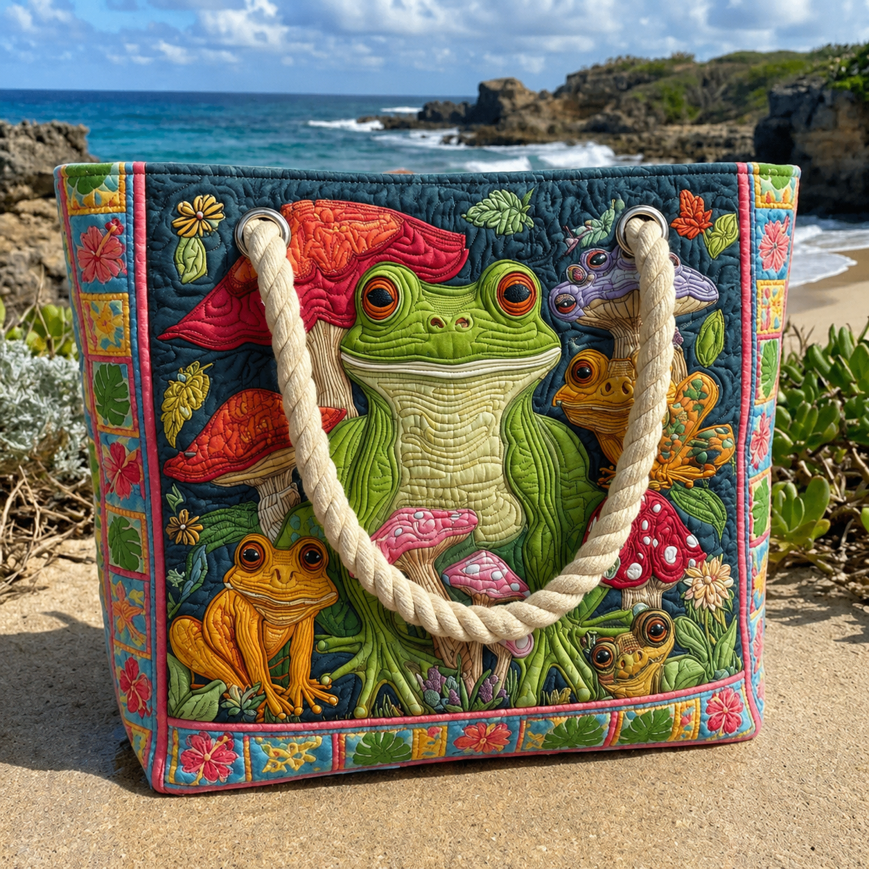 Paw Patch Quilted Beach Bag GFTOQA1687