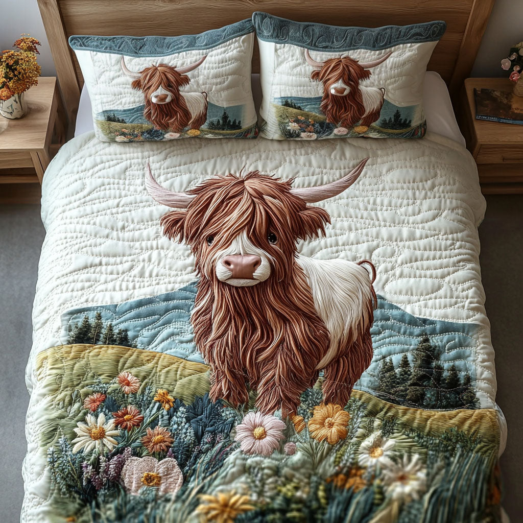 Mountain Grace 3-Piece Quilted Bedding Set NCU0PTT638