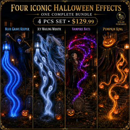 🎁Today 50% OFF🎁💀Halloween Soul Harvester Animated Garden Light