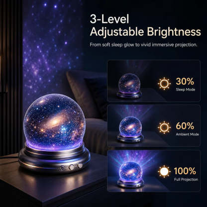 🌌🔮5D Mini Galaxy Star Projector🧸