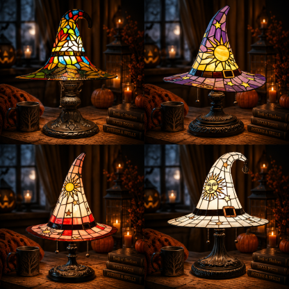 🔥Magical Halloween Stained Glass-Style Lamps – 50% OFF Today🎁