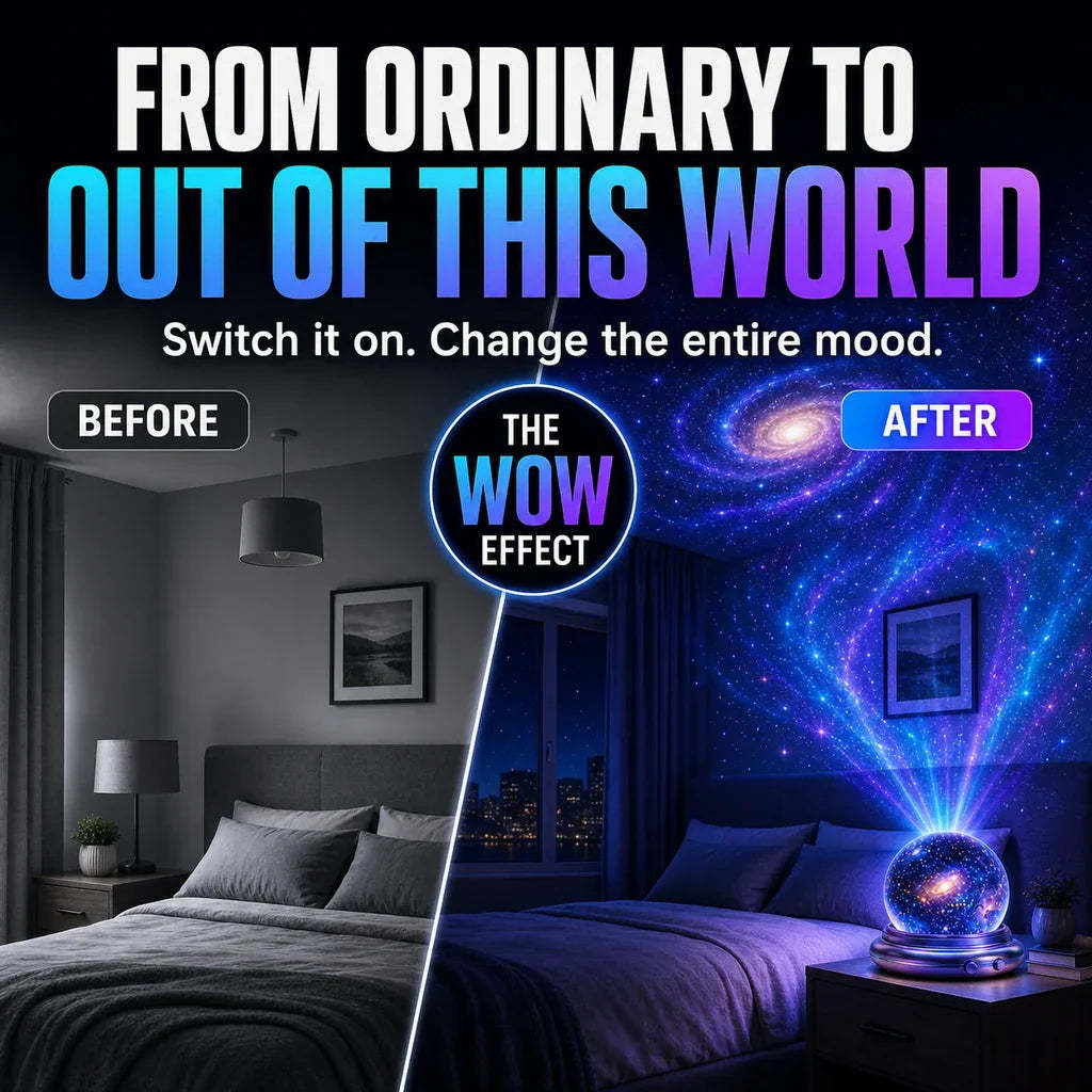 🌌🔮5D Mini Galaxy Star Projector🧸