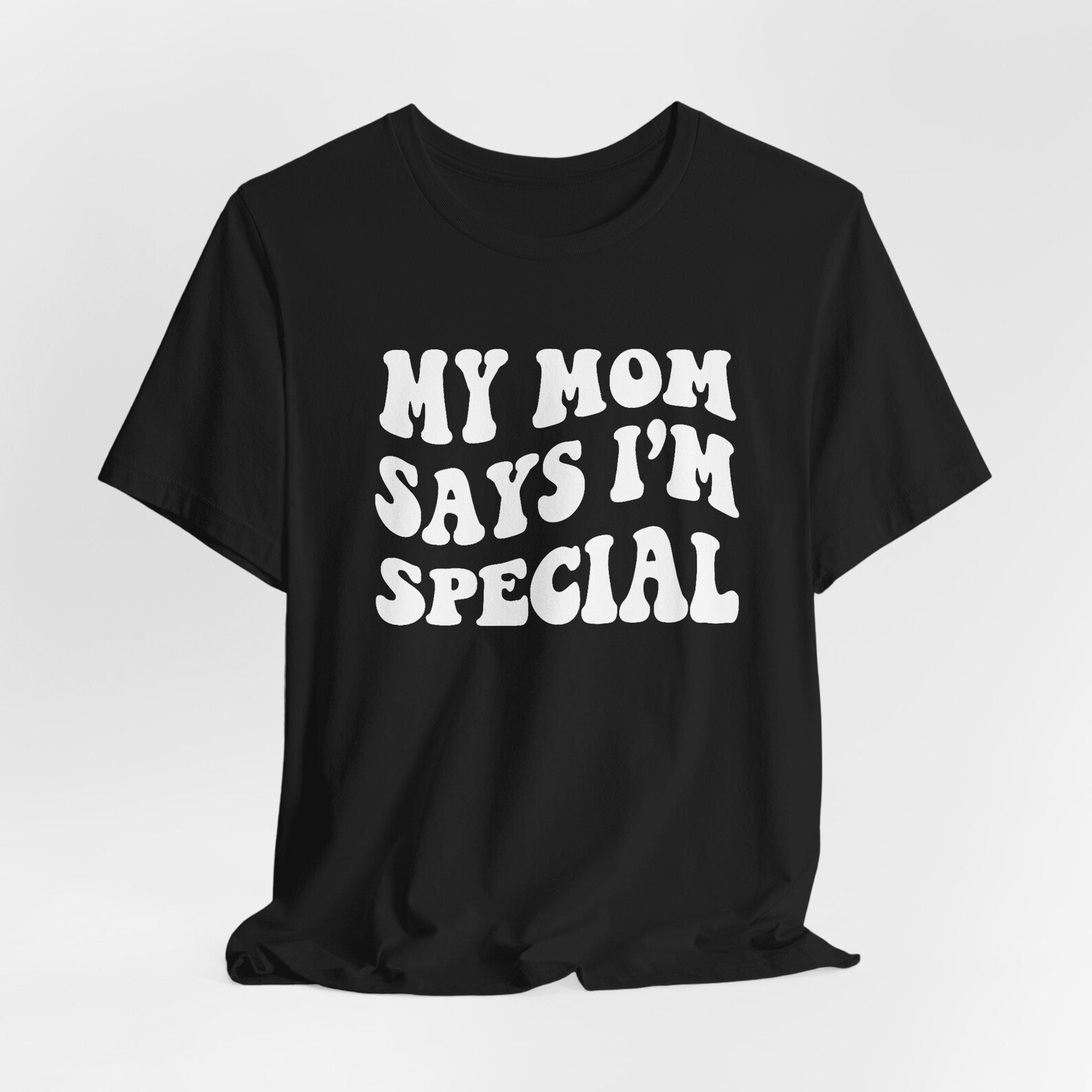 Custom I Love My Mom T-shirt Crewneck Hoodie - Personalized Sweatshirt Mother's Day Gift