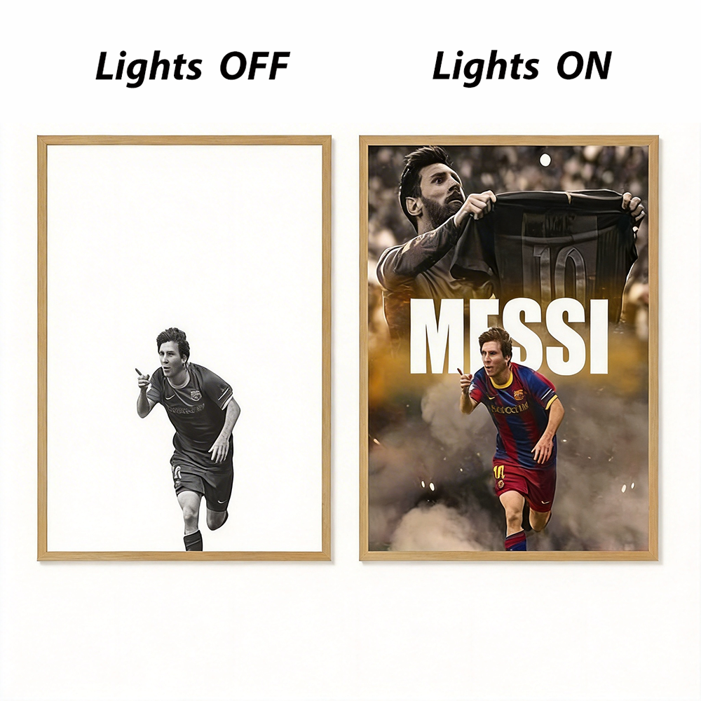 Custom LED Soccer Light Painting | The Ultimate Surprise Gift for Him | Atmosphere Night Light