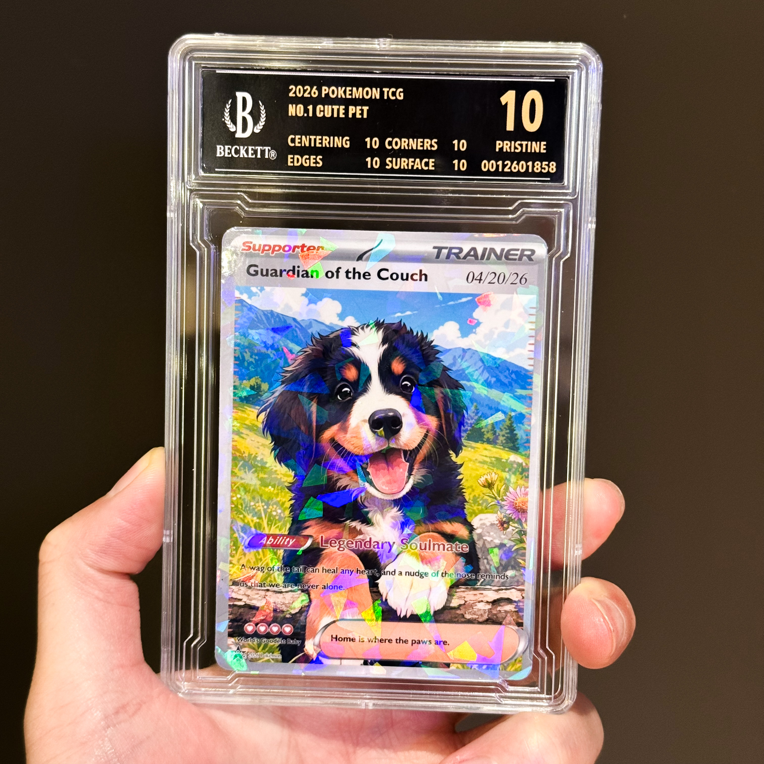 Turn Your Furry Soulmate Into a TRAINER Card - Custom Anime Pet Portrait Gift | Personalized TCG "Best Friend" Keepsake