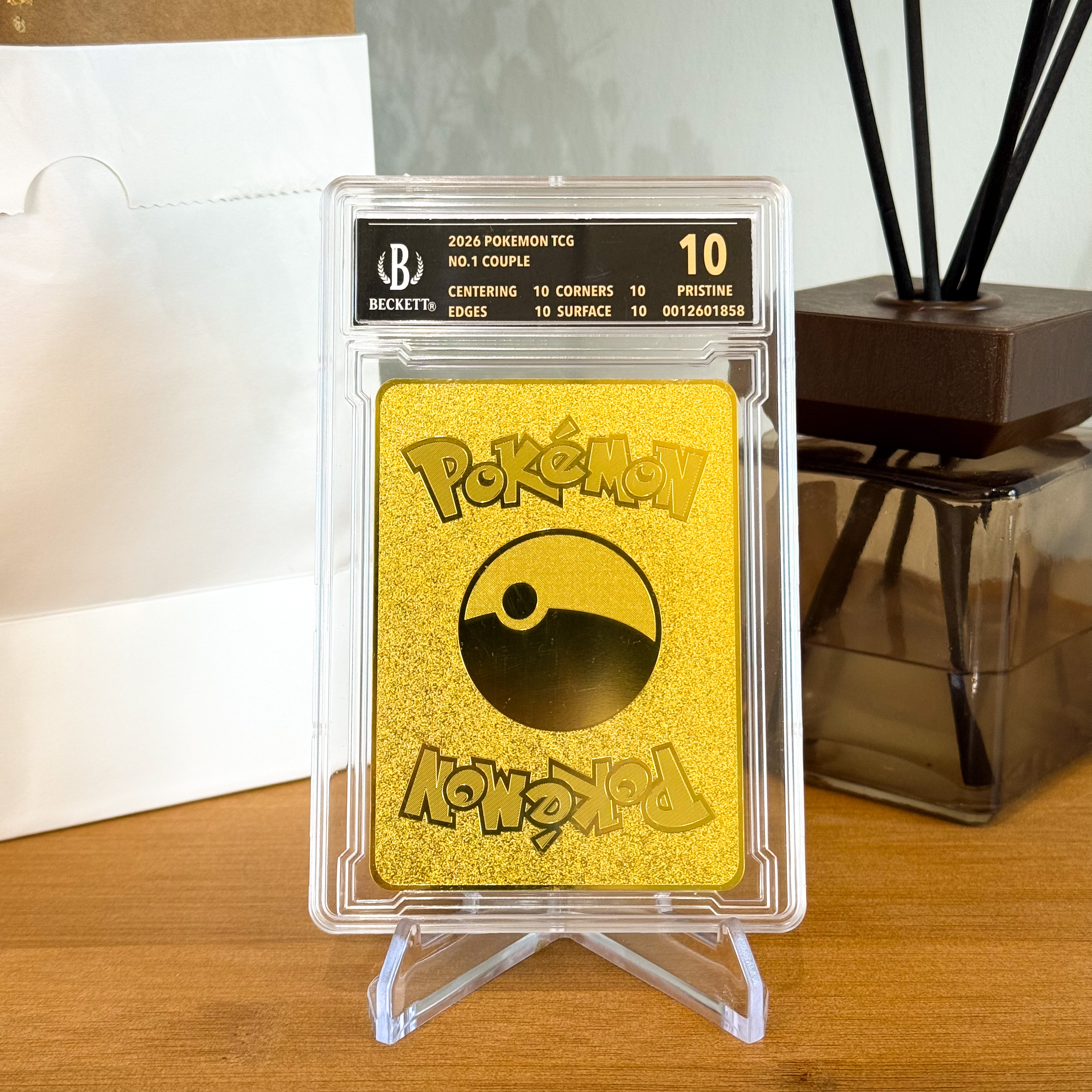 Turn Your Photo Into a Custom VMAX Trading Poke Card - Personalized Anniversary Poke Card Gift