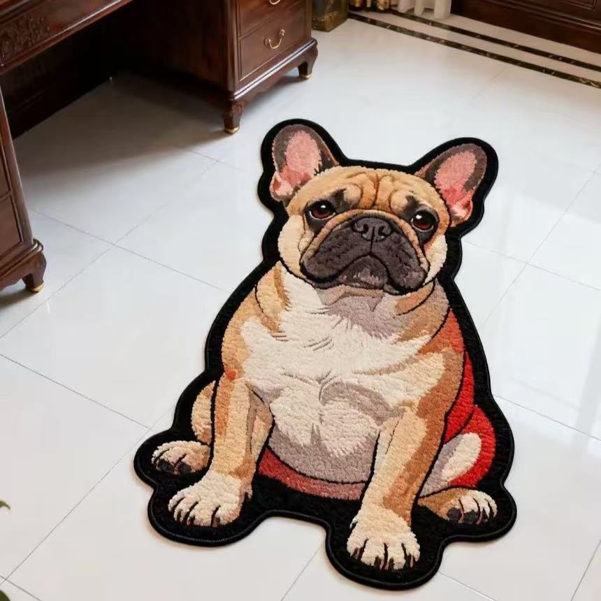 Custom Pet Shaped Rug – Turn Your Dog or Cat into a Cozy Floor Mat