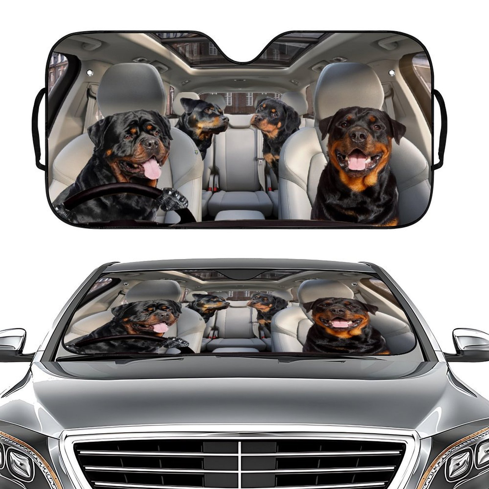 Make Your Car Speak! Funny Custom Windshield Sun Shade - The Ultimate Prank Gift