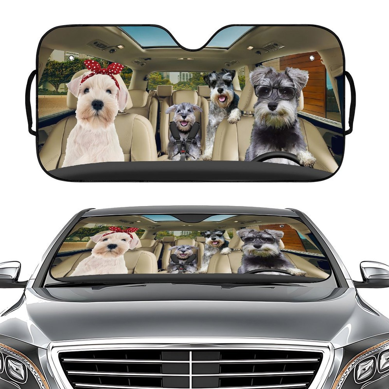 Make Your Car Speak! Funny Custom Windshield Sun Shade - The Ultimate Prank Gift