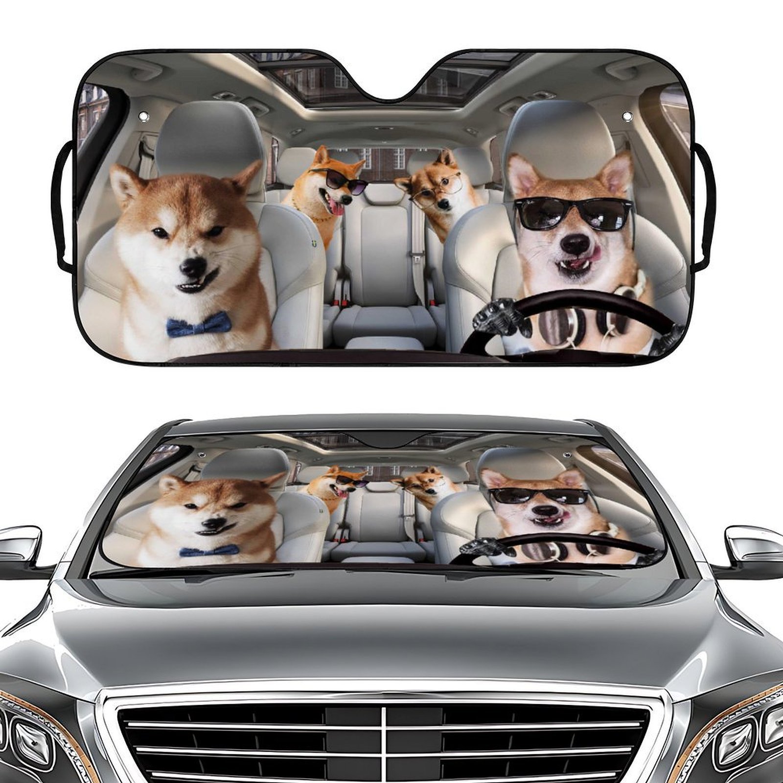 Make Your Car Speak! Funny Custom Windshield Sun Shade - The Ultimate Prank Gift
