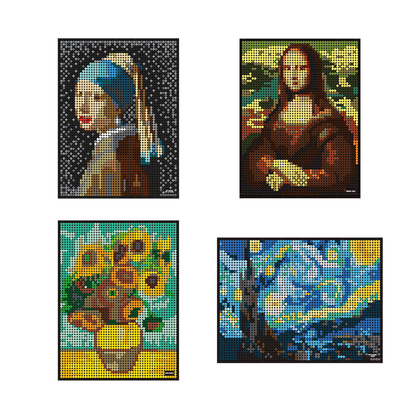 Custom Photo Brick Mosaic Art Kit - DIY Personalised Gift with Frame