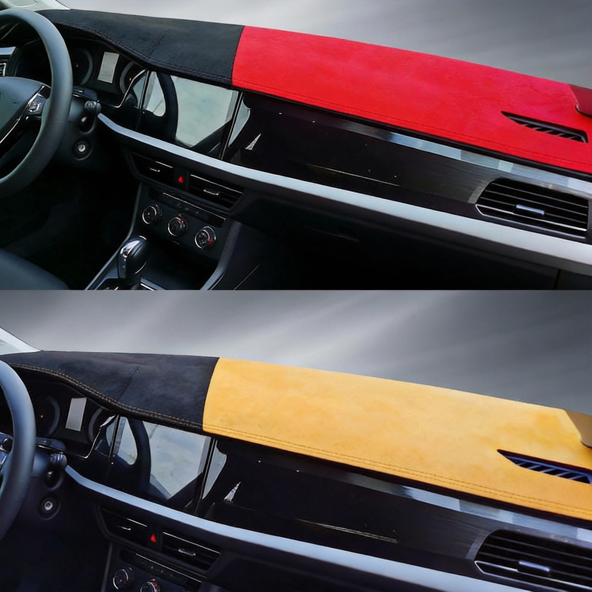 Luxury Suede Custom-Fit Dashboard Cover | Heat Resistant & Non-Slip Interior Mat