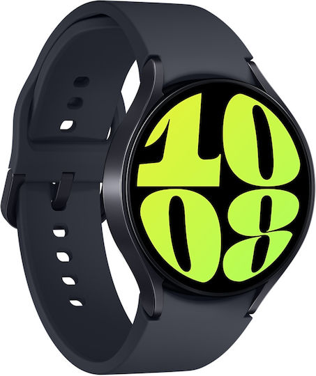 Samsung Galaxy Watch6 Bluetooth Aluminium  Αδιάβροχο με Παλμογράφο