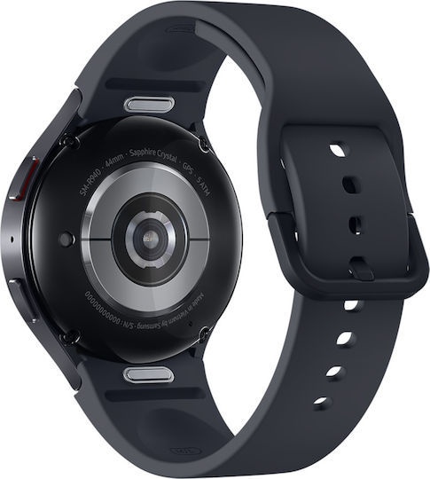 Samsung Galaxy Watch6 Bluetooth Aluminium  Αδιάβροχο με Παλμογράφο