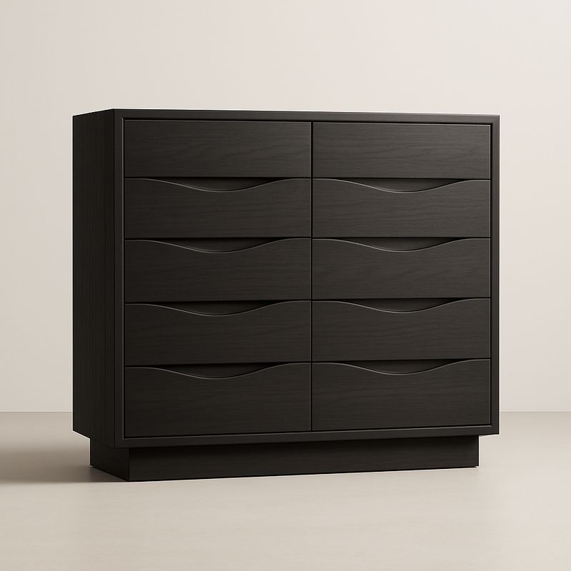 Commode 8 Tiroirs en Bois-Cosyrooma